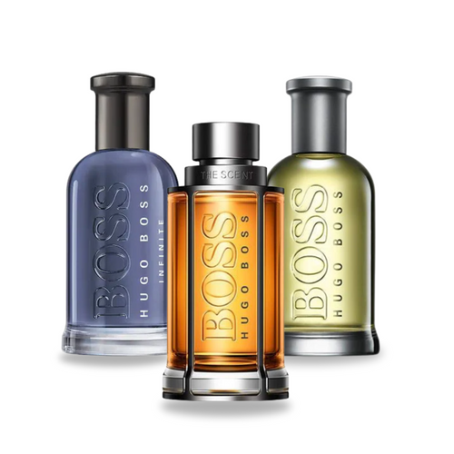 3 Perfume combination - Boss Bottled Infinite, Boss The Scent and Boss Bottled