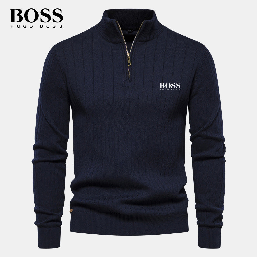 𝐵oss Premium Long-sleeve Jumper